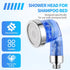 1Pcs 3 Blue Shampoo Bowl Sprayer Head with Filter Salon Shampoo Bowl Faucet Sink Sprayers Lava Cabezas Para Peluquera