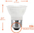 Xtricity Dimmable LED PAR16 Spot Light Bulb, 50W Equivalent (7W), 500 Lumens, 3000K Soft White, 2 Pack