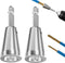 2PCS Wire Twister Tool for Drill, Wire Nut Twister for Electrical Power