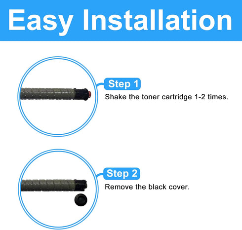 LCL Compatible Toner Cartridge Replacement for Ricoh 841813 MP C3003 C3503 C3004 C3504 Lanier Savin (1-Pack Black)