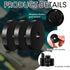 40 Pcs Rubber Spacer Flat Bushings, 1 1/2 Inch OD x 3/8 Inch ID x 1/4 Inch Thickness Neoprene Washers for Screws