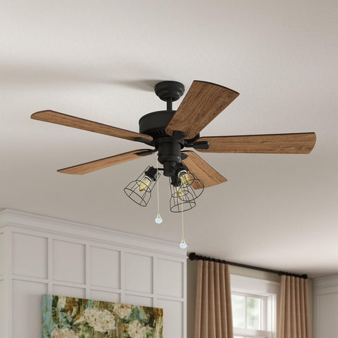 2 12 Inches Pcs Ceiling Fan Pull Chain Ornaments Light Pull Beaded Chains with Clear Acrylic Prism Ball Pendant
