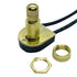 SwitchPrince ZE-106M E89885 2 3A 250VAC 6A 125VAC 3/8" Rotary Lamp Switch Replacement Repair Kit On Off with Brass