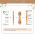 Fulmoon 120 Set Employee Appreciation Gifts with Thank You Bookmark Cards, Bamboo Pens, and May You Be Proud Sign for