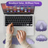 MoKo Cloud Wrist Rest, Ergonomic Cloud Keyboard Wrist Rest with Mouse Pad, Upgraded PU Leather Arm Rest for Office,