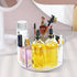 Pencil Holder for Desk - 360-Degree Rotating Pen Marker Crayon Organizer, Spinning Acrylic Storage, 5 Slots Large