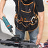 Woodworking Apron with 16 Pockets, Adjustable Size, Durable Canvas Construction for Men and Women