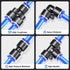 TAILONZ PNEUMATIC 16 Meter 50ft Blue Polyurethane PU Air Hose Pipe Tube Kit, 6mm OD 4mm ID
