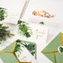 50 Packs Summer 4 6 Inch Whaline Gold Foil Thank You Cards Tropical Greenery Leaves Greeting Cards Monstera Blank Note