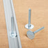POWERTEC 71614 Miter T Locking Bolts, Improved Flange Bolt & T-bolt Accessory for 3/4" x 3/8" Miter Gauge Slots on Table Saws, Router Table & Unisaw to Mount Feather boards, and Jigs, 10PK by POWERTEC