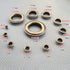 100 Sets Eyelet Punch Die Tool Kits with 150# 4mm Eyelets and Punch Tool for Leather Craft and DIY Projects