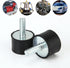 8PCS M8 Rubber Isolator Mounts, Anti Vibration Generator Isolation Mounts for Air Compressors and Diesel Engines