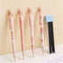 Mechanical Pencil 2Pcs, Pink 0.5mm Automatic Pencils, Cute Peach Press for School Office Supplies
