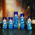 5 kakoya Flameless LED Candles with Timer Pc Flickering Flameless Candles for Romantic Ambiance and Home Decoration