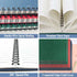 GINMLYDA 6 Pack Small Spiral Notebook A5, 8.25x5.5”, 120 Lined Pages Wide Ruled Bulk Blank Kraft Cover Journal