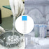 100Pcs Graduated 2ml Cryo Tubes, Plastic Small Vials with Screw Caps, Free from DNase, RNase, Human DNA