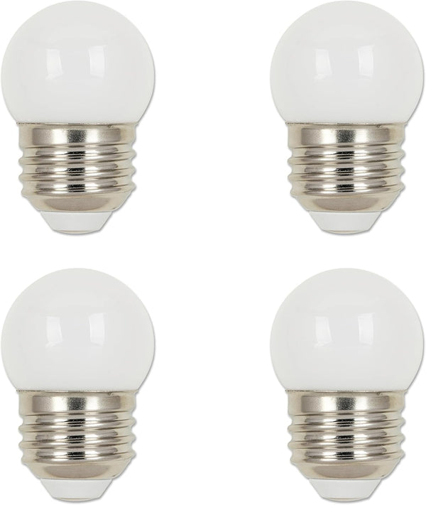Westinghouse 5511220 S11 White LED Light Bulb, 1 Watt (10 Watt Equivalent), Medium Base, 4 Pack