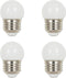 Westinghouse 5511220 S11 White LED Light Bulb, 1 Watt (10 Watt Equivalent), Medium Base, 4 Pack