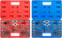 80-Piece Premium SAE and Metric Tap and Die Set - SAE #4 to 1/2” and Metric M3 to M12, Complete Threading Kit with