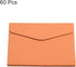 PATIKIL 60 Pack Mini Envelopes 4.5 x 3.2 Inch Paper Blank Small Items Storage for Greeting Note Party, Orange