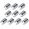 uxcell Self Tapping Threaded Inserts, M6 M10x14mm Carbon Steel Repairing Nuts, 10pcs