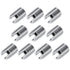 uxcell Self Tapping Threaded Inserts, M6 M10x14mm Carbon Steel Repairing Nuts, 10pcs
