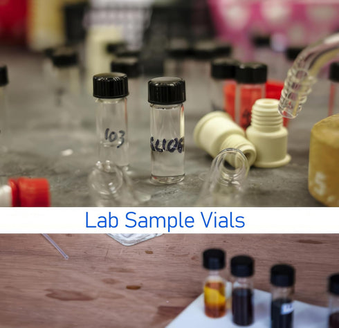 Jiuwu 10 Pack Glass Vials 5ml with Screw Caps Small Vials for Essential Oil Sample Vial for Perfume