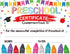 Yisong 35 Pcs Preschool Diploma, Colorful Preschool Graduation Award Certificate Classroom Activities Certificate
