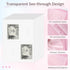 Sooez 100 Envelopes Challenge Binder, Money Saving Challenge Budget Binder with Cash Envelopes for Budgeting & Saving