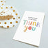 Obbyidk Funny Thank You Card for Women Men, Cute Thank You Card for Him Her, Appreciation Card for Teacher Friend Boss