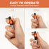 Swozzto 1/2" 5PCS Set,Heavy-Duty Toolbox,Drive Socket Holder Keychain Quick-Release Organizer with Locking Clip,Impact