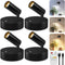 Kimjo Spot Lights Indoor, Wireless LED Spotlight, Uplighting Indoor with Remote and