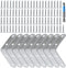 Ferixan L Shaped Corner Brace - Shelf Brackets: Metal Stainless Steel Lightweight Angle