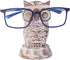 Birthday Gifts for Women Wooden Owl Glasses Holder Night Stand Reading Eyeglass