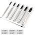 Spurtar 6PCS Leather Hole Punch Set, 1/8'' - 5/16'' Heavy Duty Round Hollow Punch Tool
