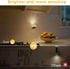 3000K/4000k/5000K L LOHAS LED Night Lights Plug into Wall, Adjustable Color Temperature Bubble Night Light, Dusk