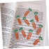 STOBOK 9pcs Carrot Paperclip, Fun Cartoon Paper Clips, Decorative Small Binder Clips, Mini Paper Fruit Decor