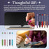 Tondiamo 10 Pcs Glitter Beadable Stylus Pens Diamond Full Rhinestone Bead Bling Stylus Pens for Rubber Touch Screen