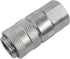 PD242 Series PD Steel Test Port Quick Coupler with Female Pipe Thread, 1/8" Body Size, 1.98" Length