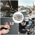 Heat Shrink Butt Connectors, 100 Pcs Clear Marine Grade Insulated Crimp Wire Connectors for Boat Truck Wiring