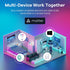 Linkind Matter Smart RGBTW Bulb, BR30 Smart Light Bulbs, E26 Color Changing LED, 650LM 60W Recessed, Works with Alexa,