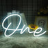 sign,1st One Led Neon Birthday Neon Light with USB Interefece,One Led Light for Birthday Party,Gifts,Baby Decor,Wedding