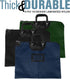BankSupplies HIPAA Locking Courier Bags with Handles & Card Holder, Black, 19W x 15H, Durable Laminated Nylon Fabric