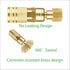 Yolass 8Pcs 1/4”NPT 360°Swivel Brass Rotary Coupler, 1/4”NPT Air Hose Fittings, Quick Connection Fittings