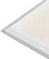 U Brands Farmhouse Bulletin Board - Linen Covered Corkboard with White Wood Frame, 30" x 20"