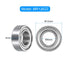 uxcell 10pcs MR126ZZ Miniature Deep Groove Ball Bearings, 6x12x4mm Double Shielded Bearings for Electric Motor, Home