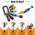 21Pcs 1/4 105 1/4 Bit Holder Cool Gadgets, Windspeed Quick Release Bit Holder Keychain for Impact Driver with Degree