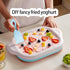 Ywmsfl Multifunctional Rolled Ice Cream Maker Cold Sweet Fried Ice Pan Household Freeze Yogurt Maker for Homemade Fast