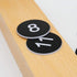 StayMax Engraved Plastic Number Tags Without Hole (1-50, Black)