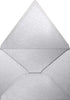 LUXPaper A7 Silver Metallic Envelopes, 50 Pack, Printable Contour Flap, Size 5 1/4 x 7 1/4